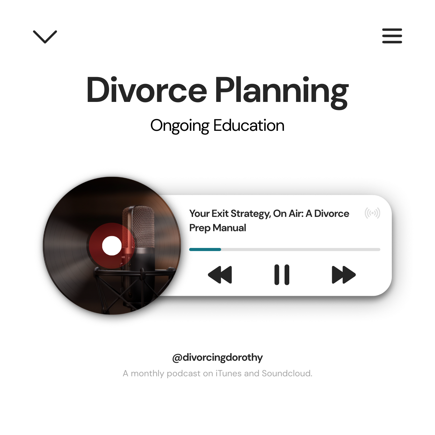 Your Exit Strategy, On Air A Divorce Prep Manual